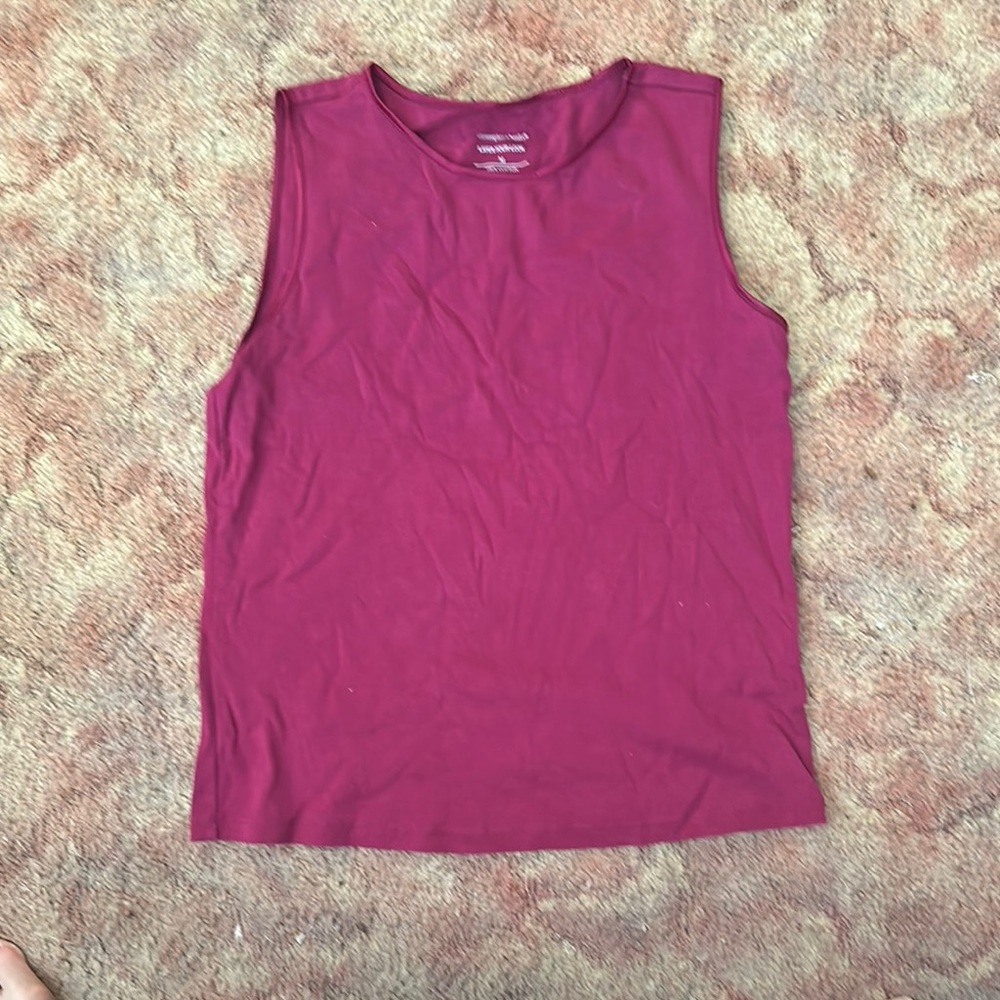 Women's Sleeveless Top - Burgundy